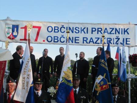 Proslava ob 17. občinskem prazniku Občine Razkrižje z obeležitvijo 24. obletnice odhoda JLA iz tega dela Slovenije in 70 let od konca 2. svetovne vojne 11